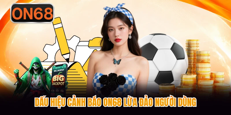 Dấu hiệu cảnh báo ON68 lừa đảo người dùng